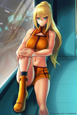 Zero Suit Samus (orange)